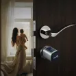 Linko 850FP (7) Series - Smart Cylinder Lock - Black Nickle